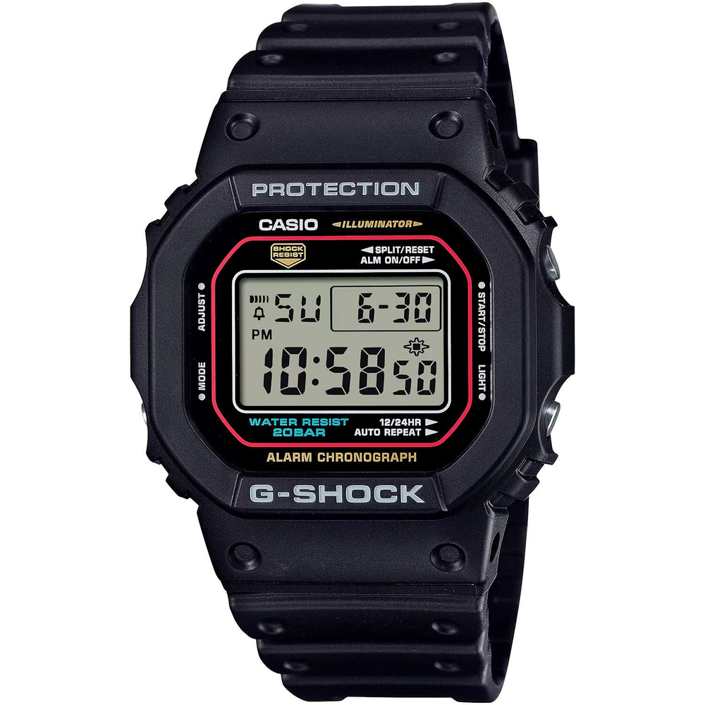 Мужские наручные часы Casio G-Shock DW-5600RL-1