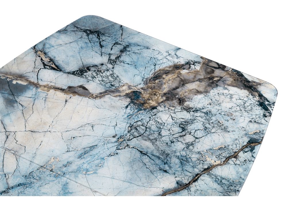 Стол на тумбе Теон 140(180)х80х75 магеллан / галифакс натуральный / графит