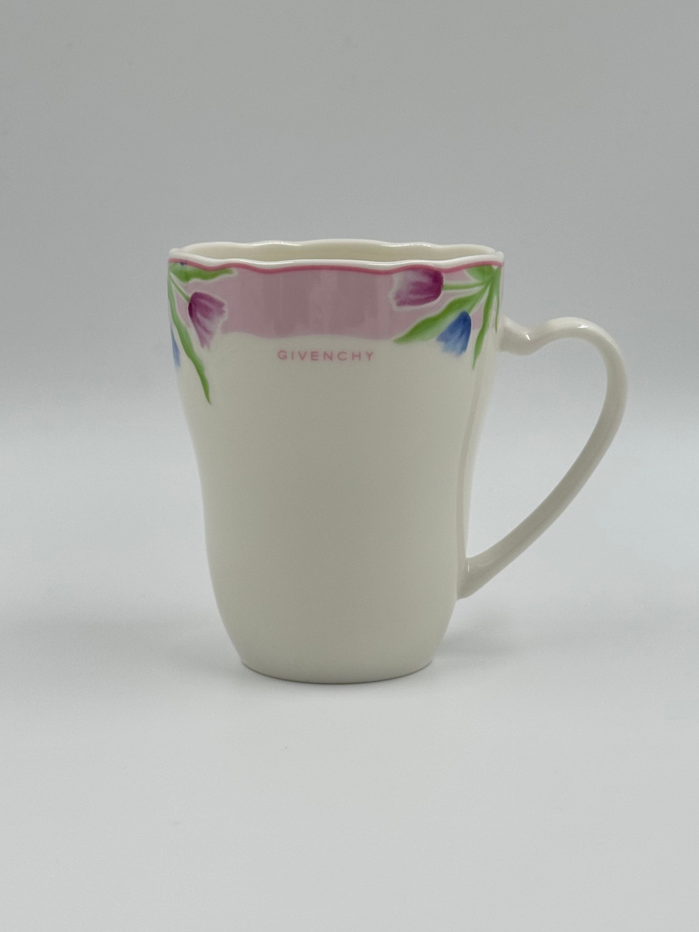 Кружка с розовой каймой Givenchy by Yamaka