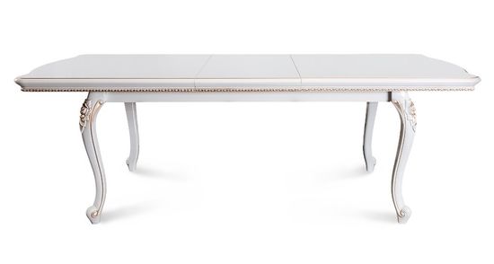 Стол обеденный НАТАЛИ прямоугольный белый глянец