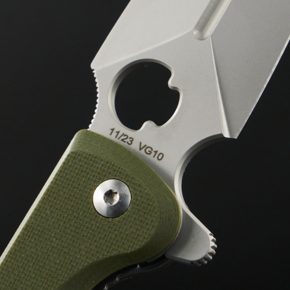 Нож складной Daggerr Arrow Olive BB VG10
