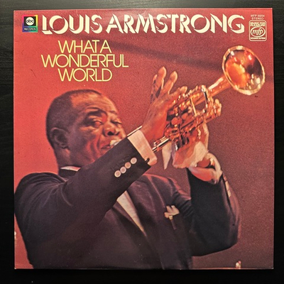Louis Armstrong - What A Wonderful World (Англия 1974г.)