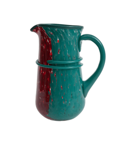 Zara Home кувшин из стекла, цвет бирюзовый, 25.8 см