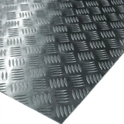 Лист алюминиевый рифленый 1200х600х1,5 мм Квинтет