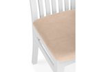 Стул деревянный Woodville Арлет белый, tenerife latte