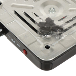 Плита электрическая Supra, HS-192, 1000 Вт, 1 конф, диск, эмаль, механ, пер повор, чер