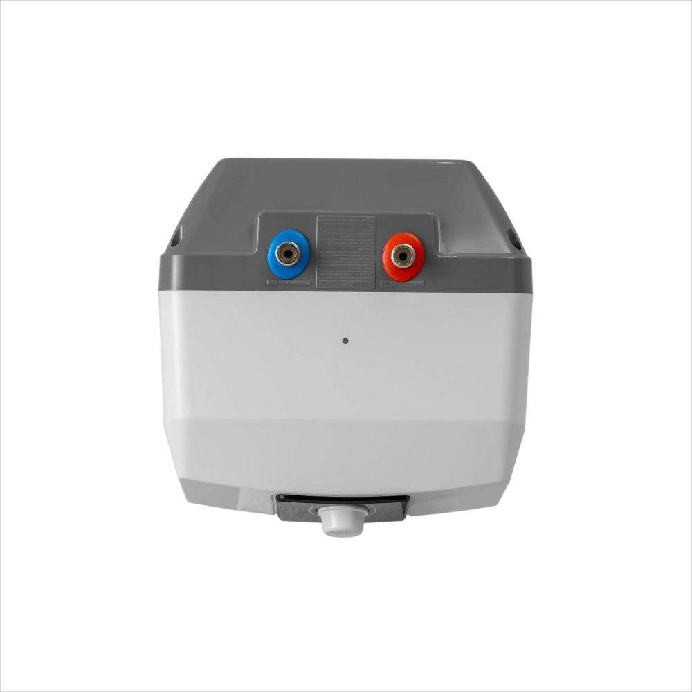 Водонагреватель накопительный электрический Haier ES15V-Q1(R) над мойкой