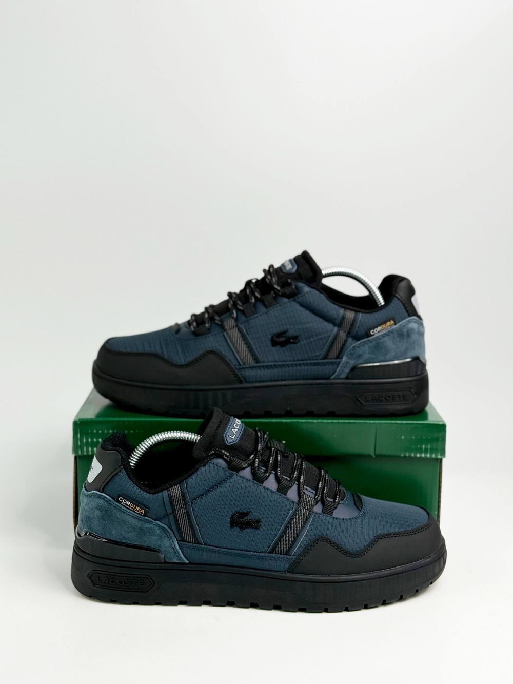 Кроссовки Lacoste Gore-Tex ТЕРМО #N585 (син.)