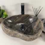 Раковина из речного камня RS-64887 49*38*15 0856