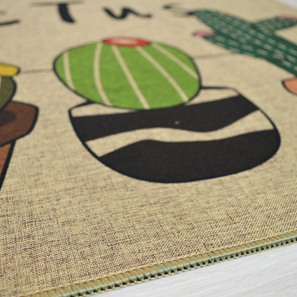 Коврик придверный 58*88см "Лапки", полиэстер