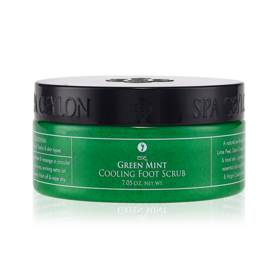 Охлаждающий скраб для ног "ЗЕЛЕНАЯ МЯТА" 200гр