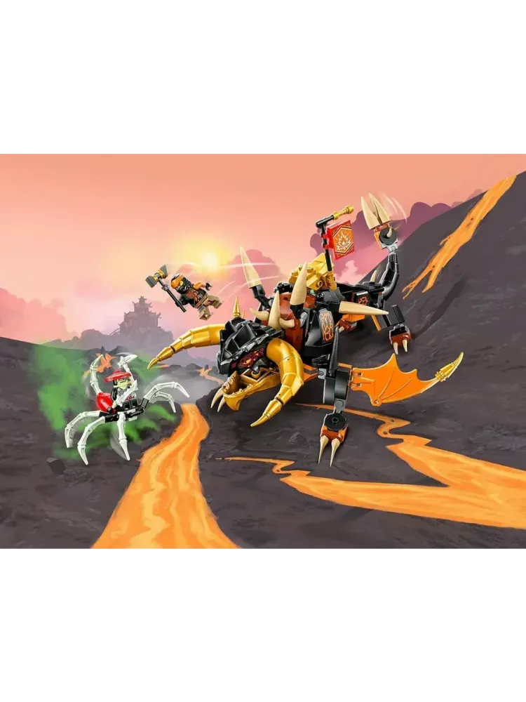 Конструктор Ninjago 71782 Земляной дракон Коула