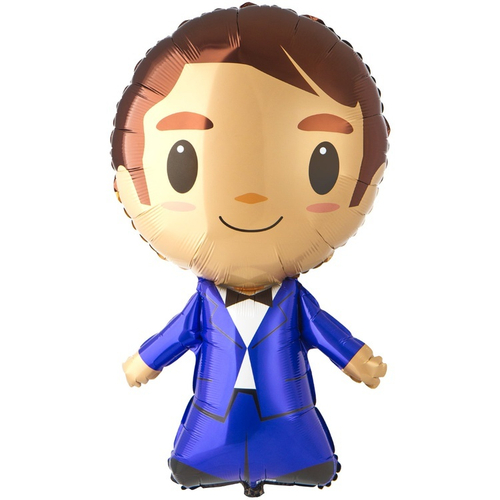 Шар фольга фигура 99см Жених