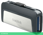 USB Flash-накопитель SanDisk Ultra Dual Drive 128GB (SDDDC2-128G-G46)