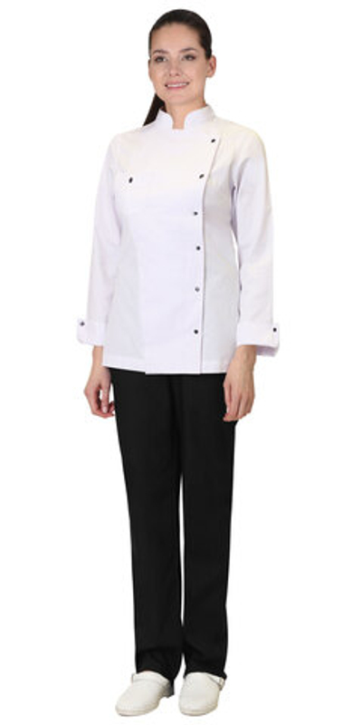 Куртка повара женская белая