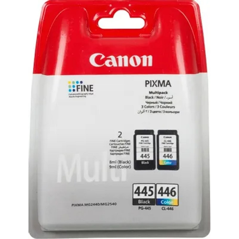 Canon PG-445/CL-446 8283B004 Картридж для PIXMA MG2540, PIXMA MG2440, 4 цвета, 180 стр.