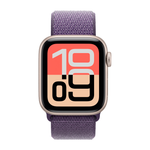 Умные часы Apple Watch SE 3 (2025) GPS, 40mm, Starlight Aluminium Case with Purple Fog Sport Loop