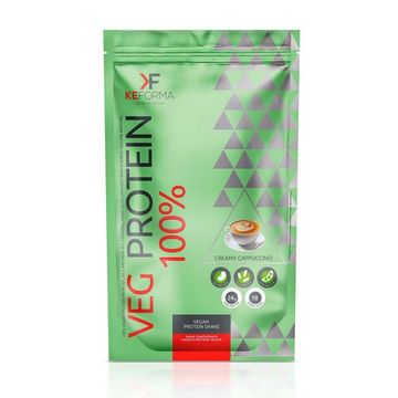 Веганский протеиновый коктейль VEG PROTEIN 100% (капучино) Keforma
