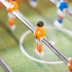 Настольный футбол "Garlando F-Mini-II Telescopic" (95 x 76 x 25 см) цветной