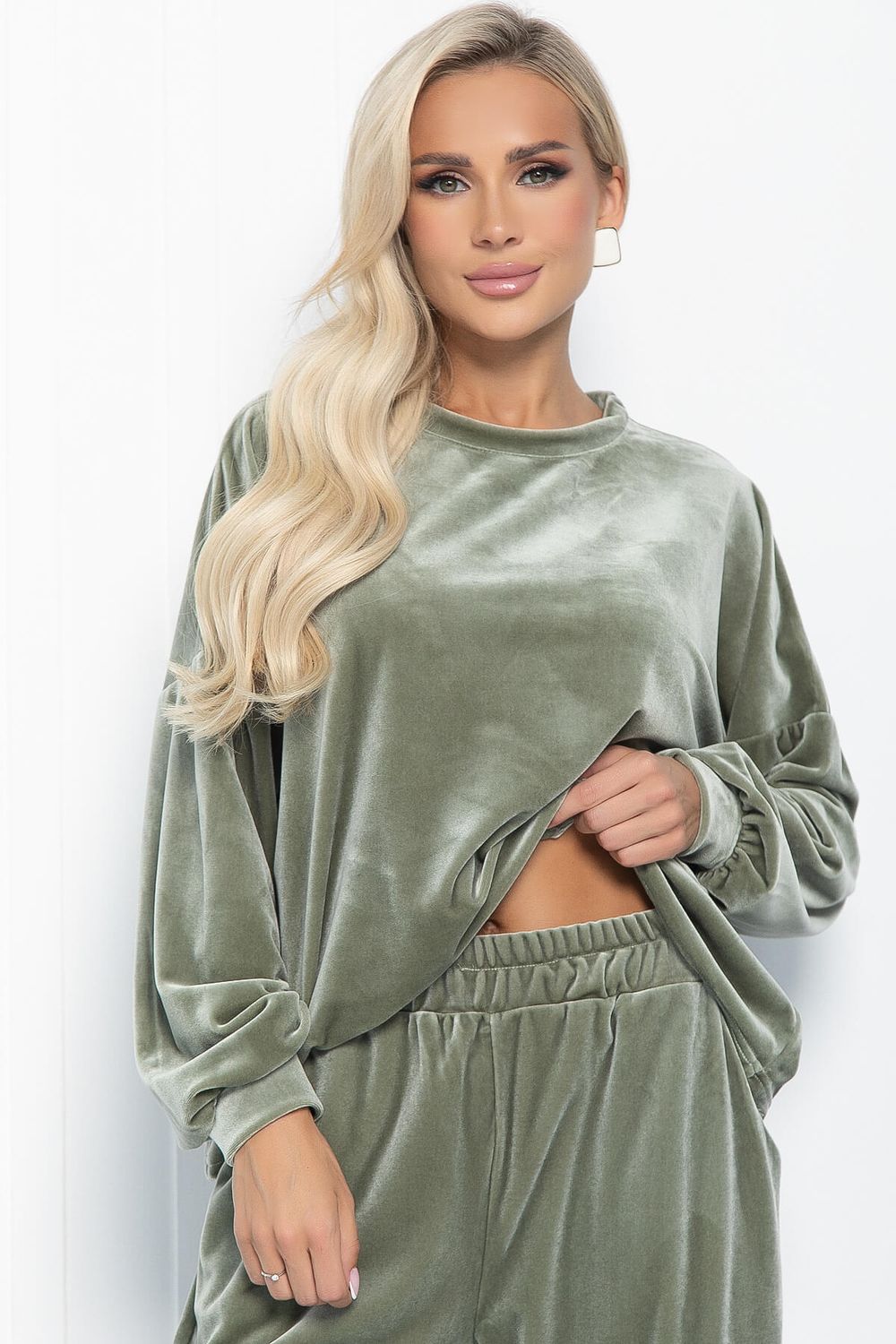 Костюм Маринетт (оливковый) К13008-5М LT Collection