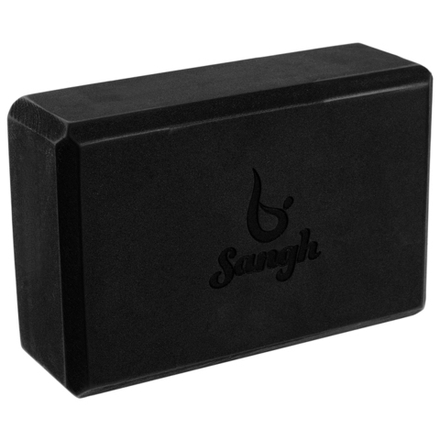 Опорный блок для йоги Sangh Black 23*15*8 см