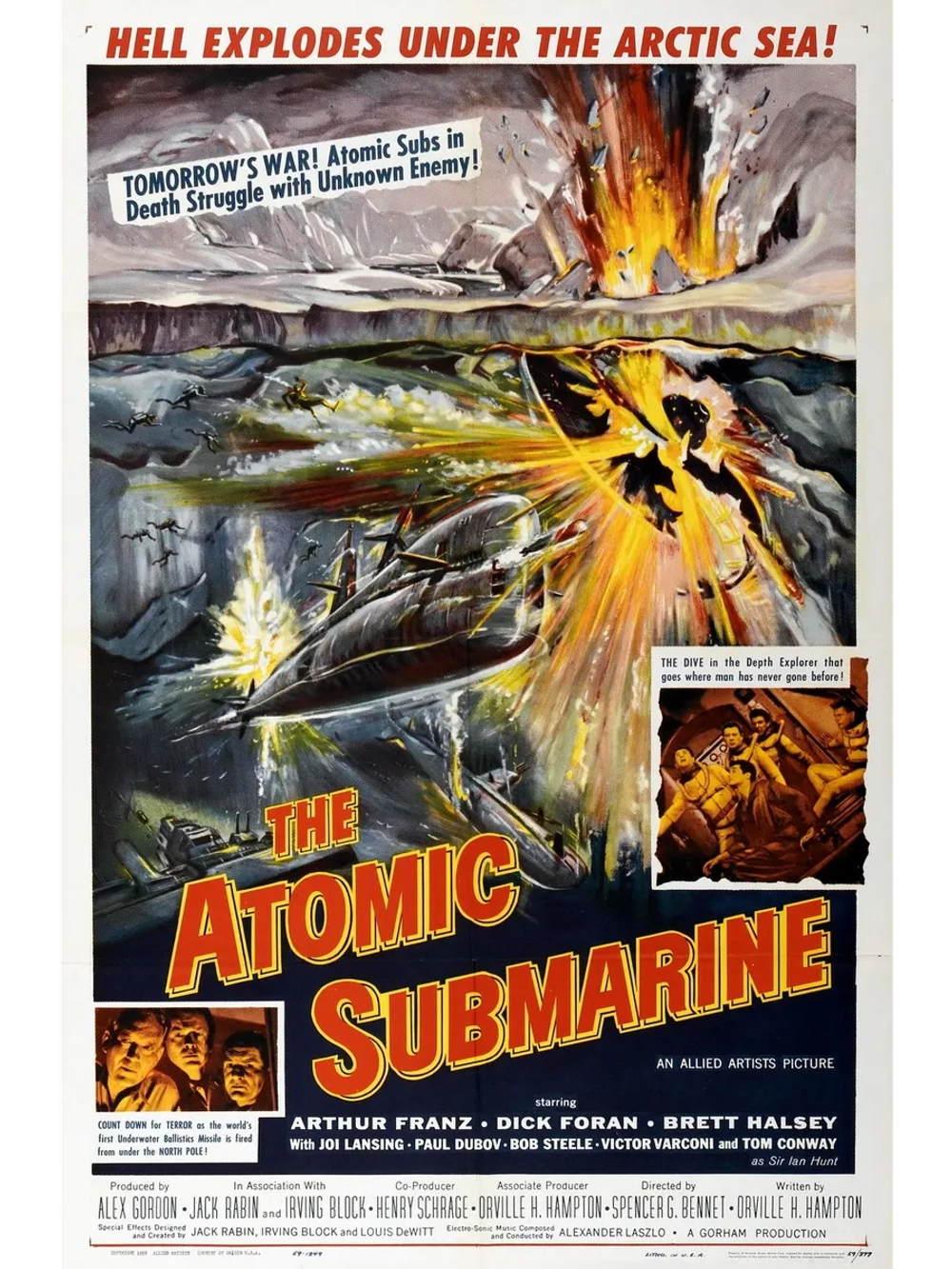 Атомная подводная лодка (1959) (DVD-R)