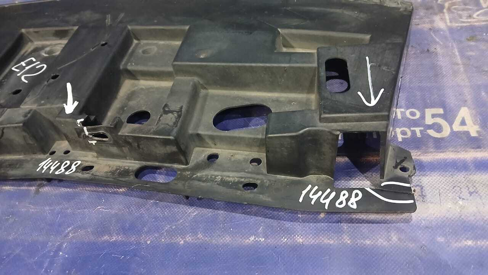 Защита бампера NISSAN NOTE 2012-2016
