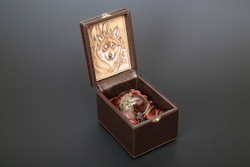 Бокал для коньяка "Охота" Лось в подарочном футляре с художественным оформлением