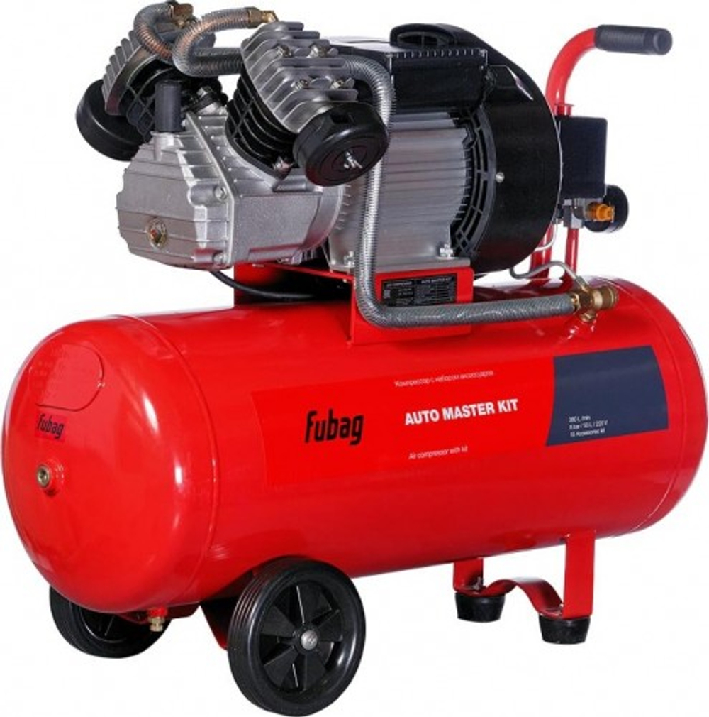 Компрессор поршневой FUBAG AUTO MASTER KIT + набор из 10 предметов 45681953