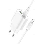 Зарядное устройство на Type-C Hoco C109A PD20W+QC3.0(white)