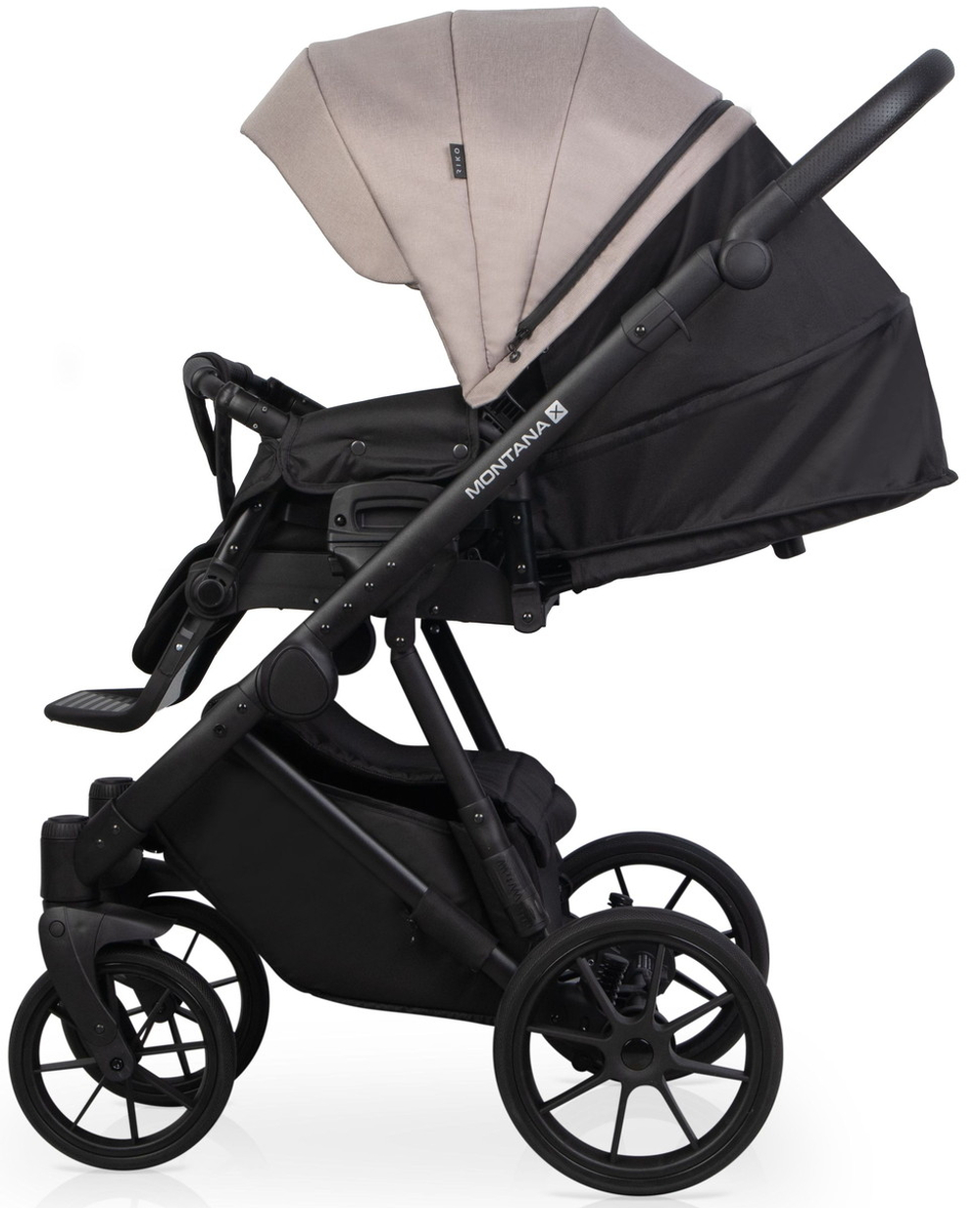Детская коляска Riko Basic Montana X 3 в 1 50 Beige (бежевый)
