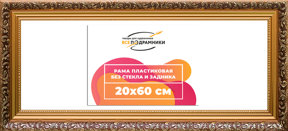 Рама 20x60 для картин и фотографий RP0174020-01(80011)