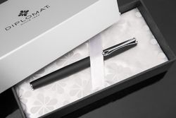 Перьевая ручка Diplomat Esteem Lapis черная F (D10425643) 6