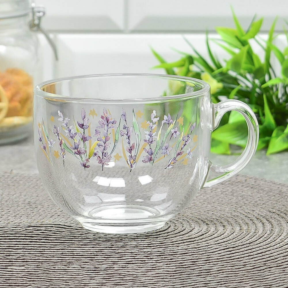 Кружка "Кинг Сайз" Лаванда 500мл