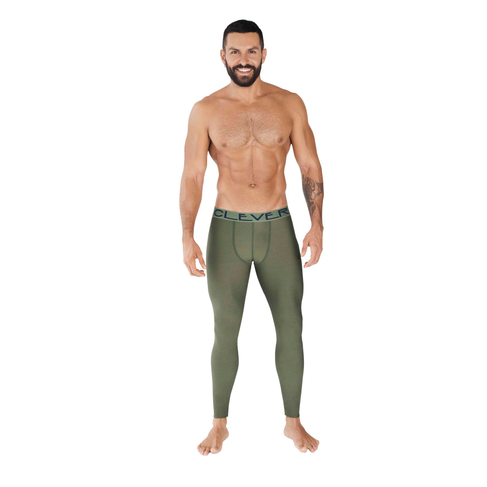 Мужские кальсоны зеленые Clever IDEAL LONG JOHNS 037210