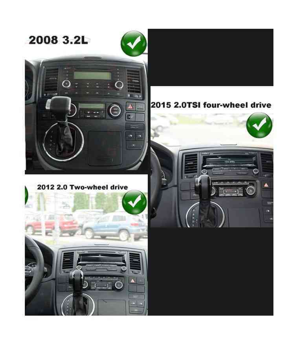 Магнитола для Volkswagen Multivan T5 2003-2015 - Parafar PF051RN2K на Android 13, QLED+2K, ТОП процессор, 4Гб+32Гб, CarPlay, 4G SIM-слот