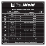 Аппарат аргонодуговой сварки SAGGIO TIG 400 AC/DC Pulse 7587