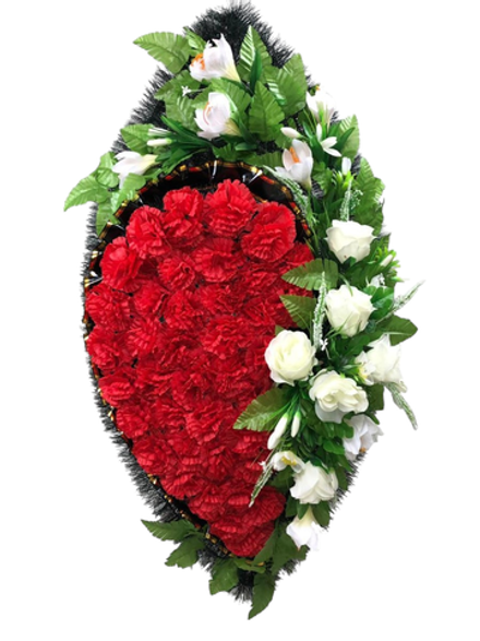 Похоронный венок «Элитный №12» (140 см)