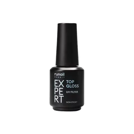 Runail Expert Топ глянцевый с УФ-фильтром Top Gloss Non Sticky Runail Expert, 18 мл
