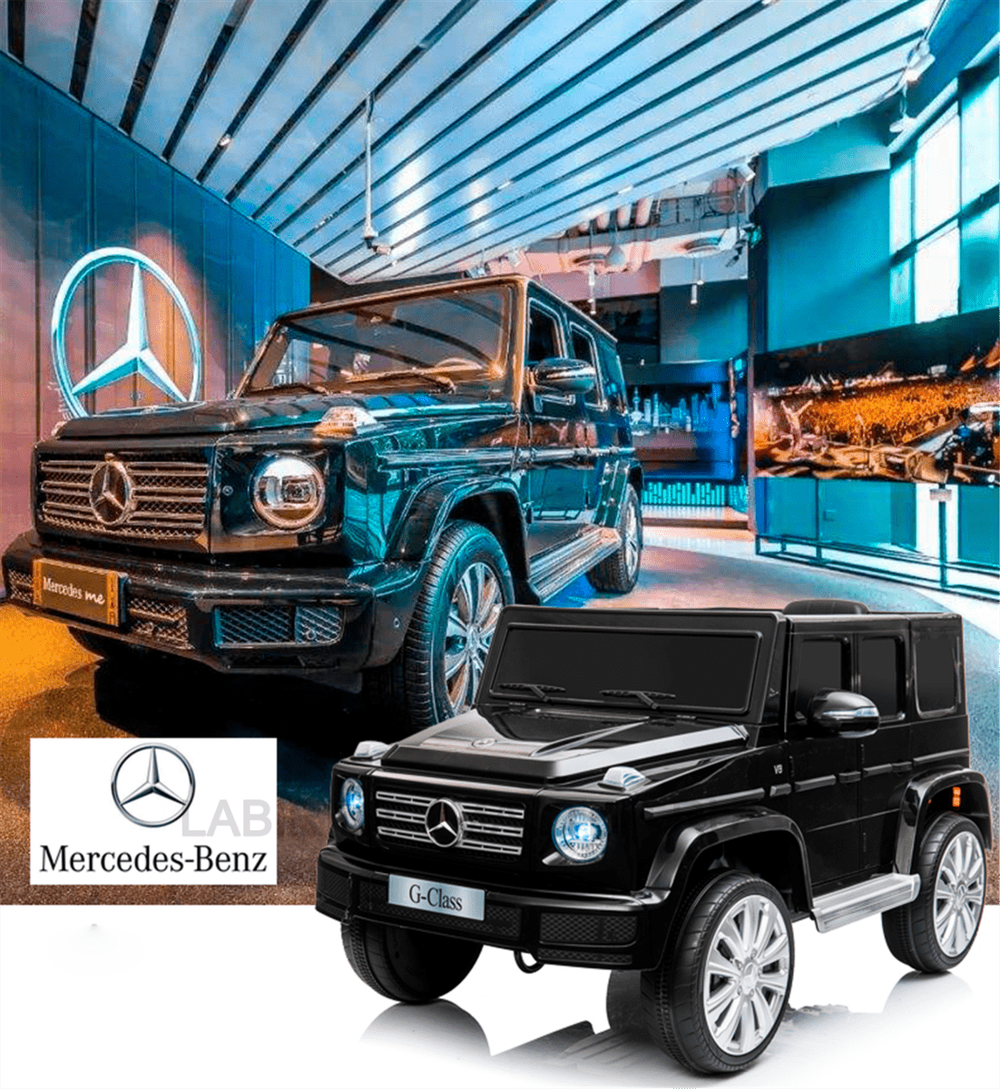 Электромобиль детский "Mercedes-Benz G500" 12V, зеленый