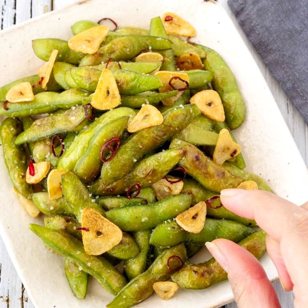 Зелёная Ультраскороспелая Овощная Соя - Эдамамэ