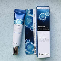 FarmStay Сыворотка увлажняющая с коллагеном с роллером Collagen water full moist rolling eye serum 25мл