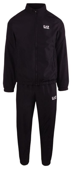 Теннисный костюм EA7 Man Woven Tracksuit - black