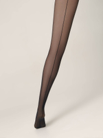 CONTE LINE SLIM Колготки женские с имитацией шва и утягивающими шортиками