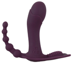 Фиолетовый вибратор для ношения в трусиках ARIVA RC Panty Vibrator (Цвет: фиолетовый)
