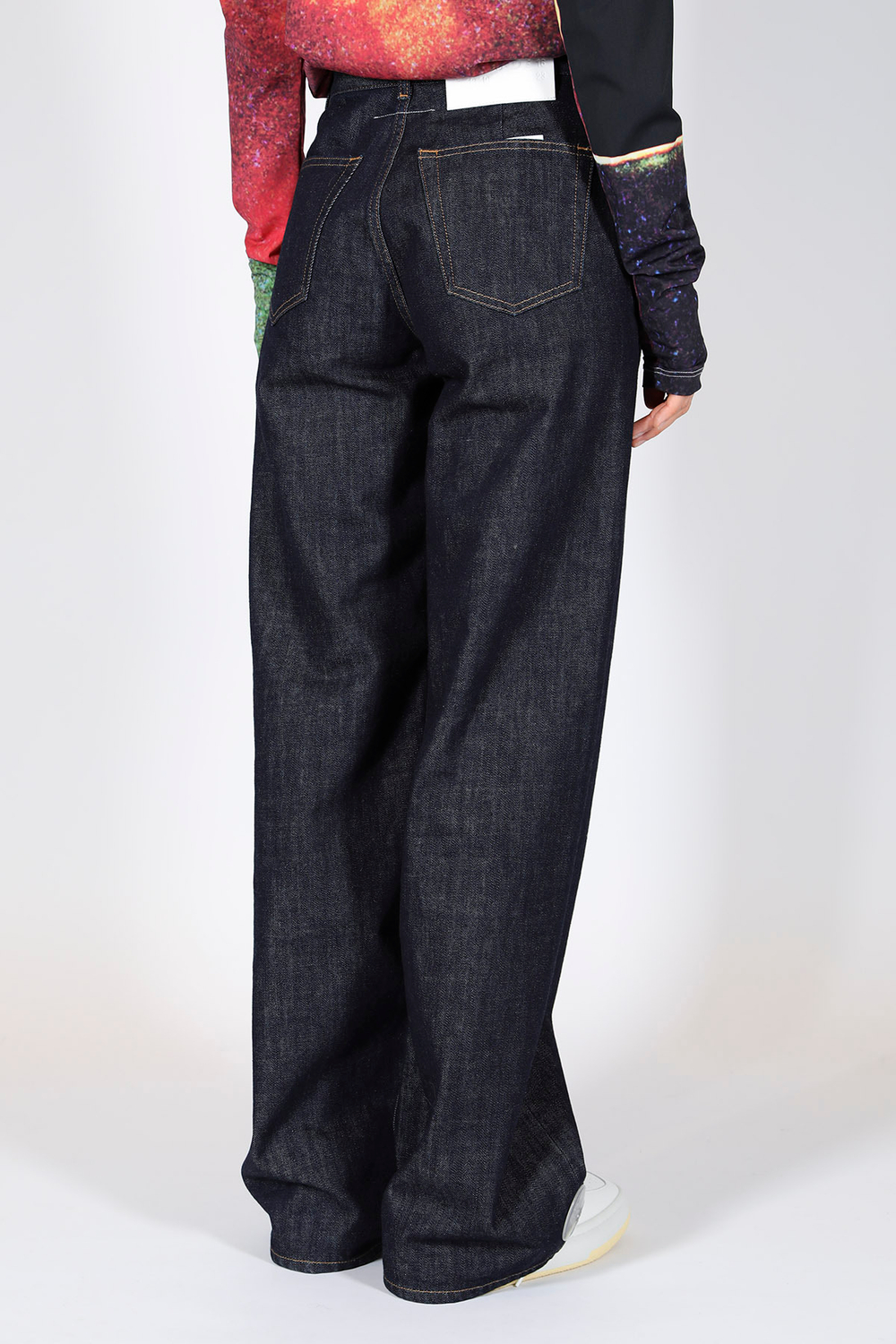 MM6 MAISON MARGIELA ДЖИНСЫ ЖЕНСКИЕ INDIGO