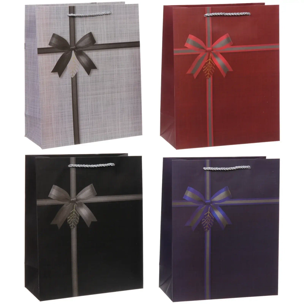 Пакет подарочный «Презент» 32*26*12 см