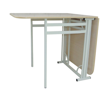 Стол-книжка Мир стульев Искра, Белый/Дуб молочный