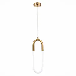 SL1579.303.01 Подвес ST-Luce Латунь/Латунь, Белый LED 1*14W 3000K MOFISTO