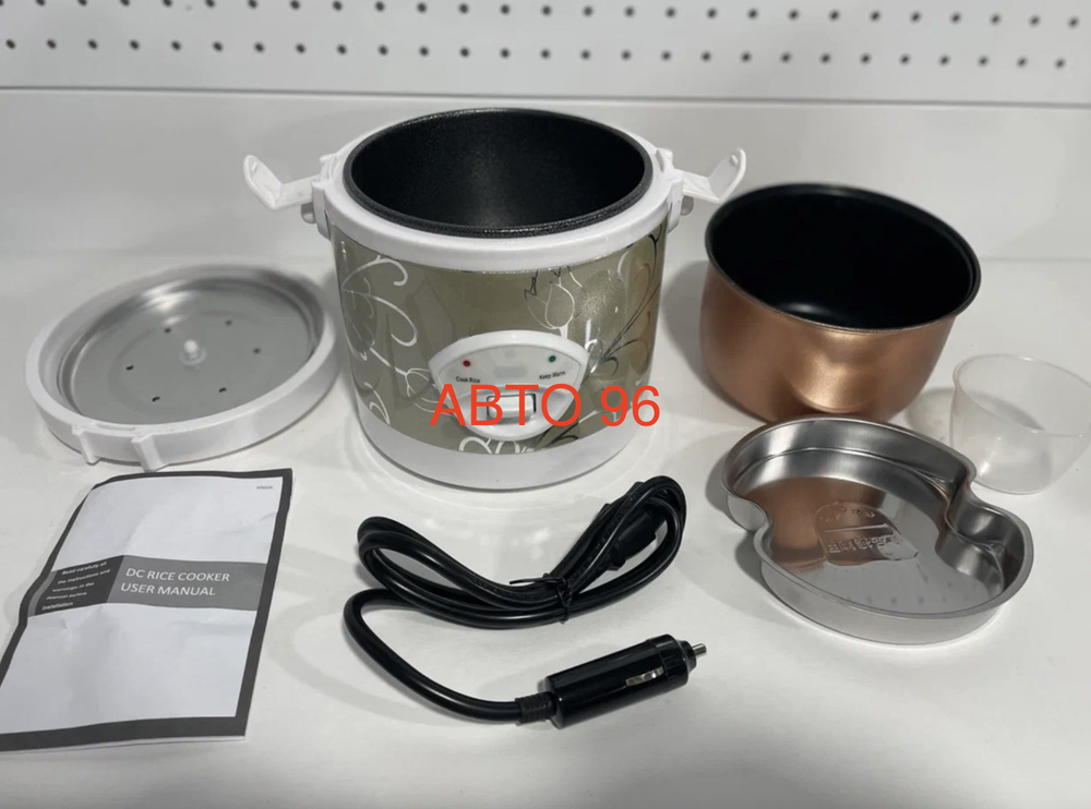 AR-10B / 24V Миниварка, электрокастрюля на 1 литр, 180W, 24 вольта, Gold Оптом